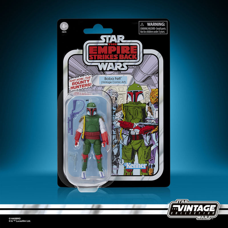Star Wars The Vintage Collection Boba Fett Vintage Comic Art, alternate view