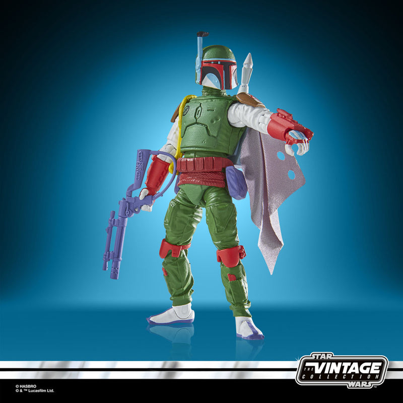 Star Wars The Vintage Collection Boba Fett Vintage Comic Art, close-up detail