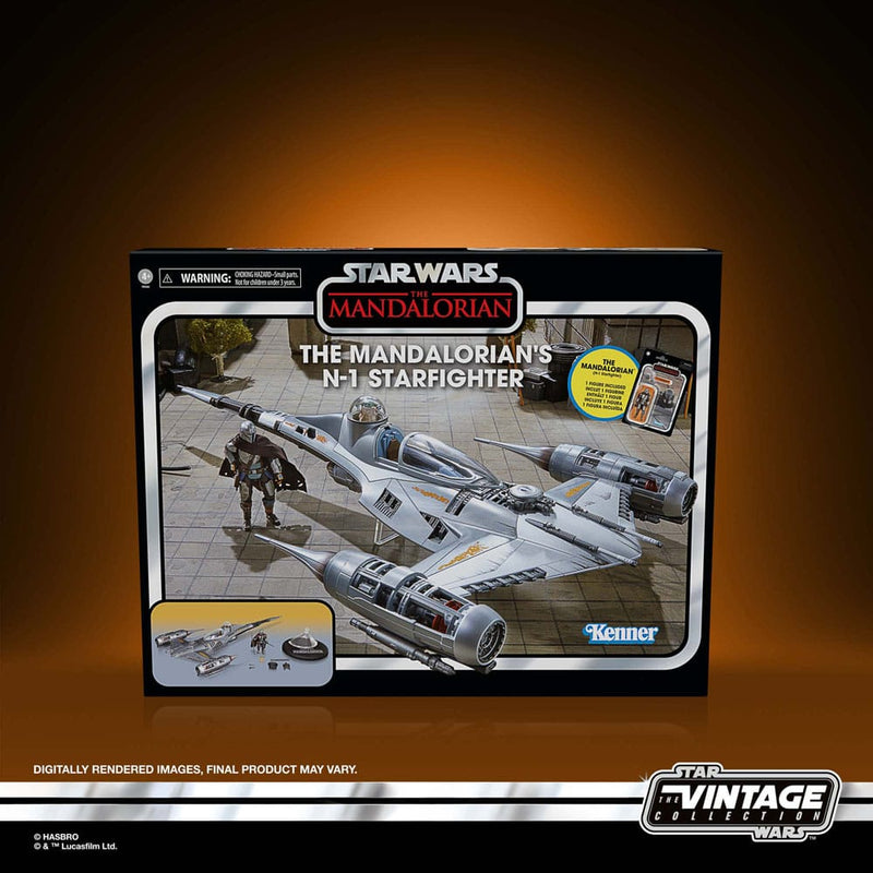 Star Wars N 1 Starfighter Star Wars The Mandalorian Vintage Collection Vehicle