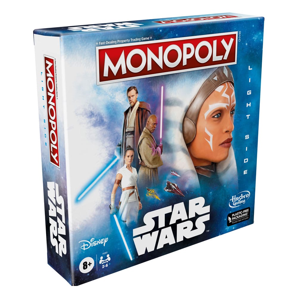 Hasbro Monopoly Star Wars Board Game Light Side Edition English Version