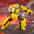 Transformers Generations Legacy United Deluxe Class Animated Universe Bumblebee Action Figure, side angle