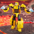 Transformers Generations Legacy United Deluxe Class Animated Universe Bumblebee Action Figure, close-up detail