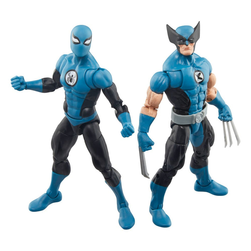 Marvel Legends Fantastic Four Wolverine and Spider-Man Action Figures