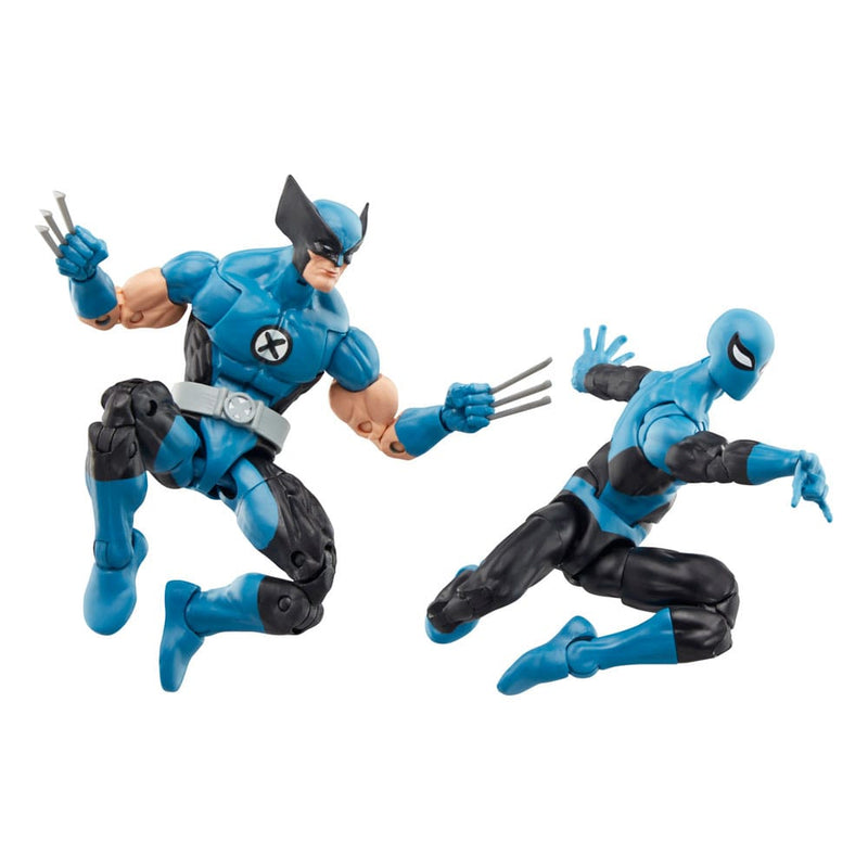 Marvel Legends Fantastic Four Wolverine and Spider-Man Action Figures, alternate view