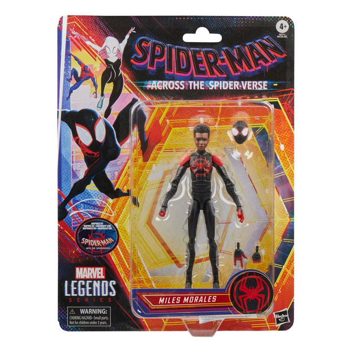 Marvel Legends Spider Man Across the Spider Verse Miles Morals 6" Scale Action Figure