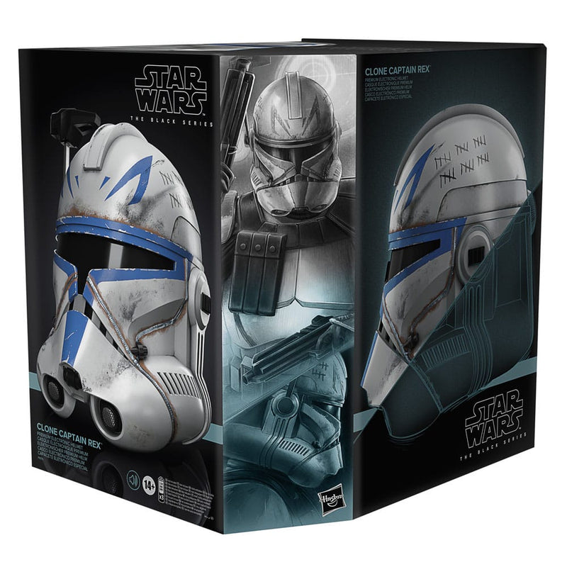 Star Wars Clone Captain Rex The Black Series Ahsoka Electronic Helmet