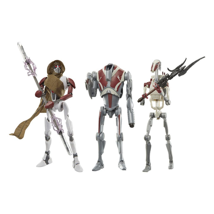 Star Wars Magna Guard Super Battle Droid Battle Droid Star Wars Jedi Survivor Black Series Action Figure 3 Pack