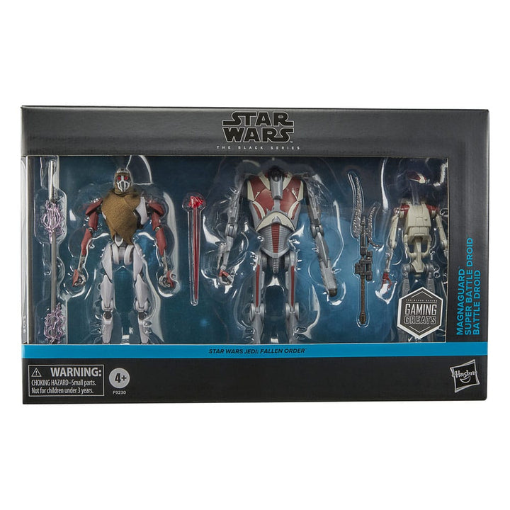 Star Wars Magna Guard Super Battle Droid Battle Droid Star Wars Jedi Survivor Black Series Action Figure 3 Pack