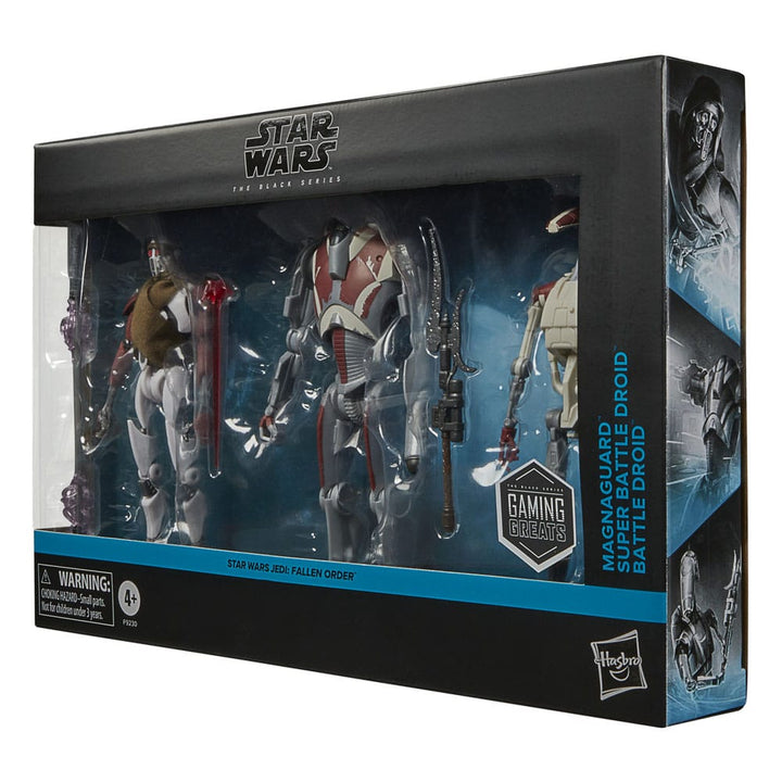 Star Wars Magna Guard Super Battle Droid Battle Droid Star Wars Jedi Survivor Black Series Action Figure 3 Pack
