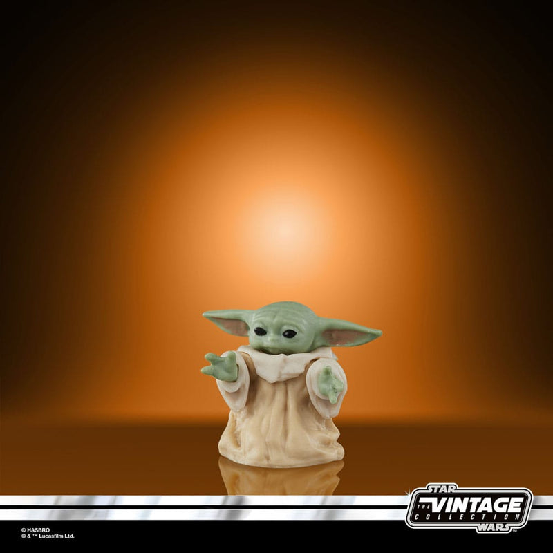Star Wars The Vintage Collection Grogu Action Figure, close-up detail