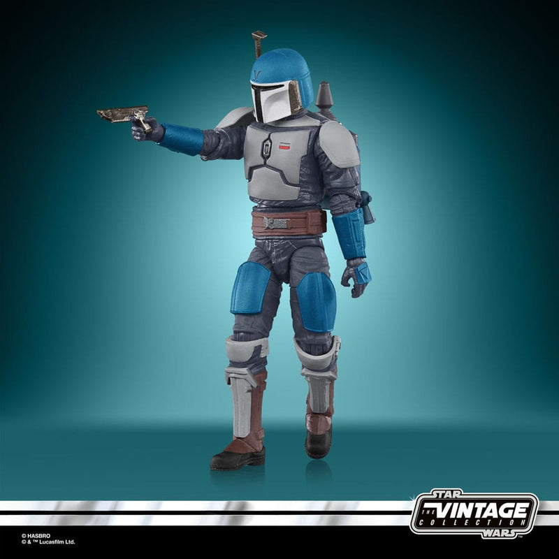 Star Wars The Vintage Collection Mandalorian Fleet Commander Action Figure, close-up detail