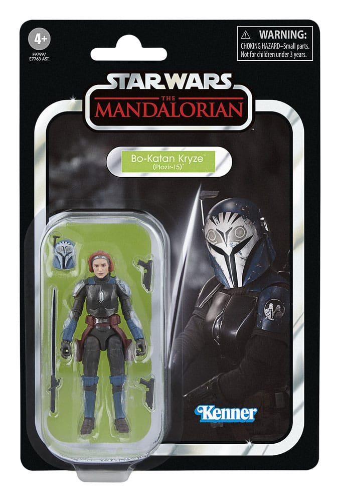 Star Wars The Vintage Collection Bo-Katan Kryze (Plazir-15) Action Figure, side angle