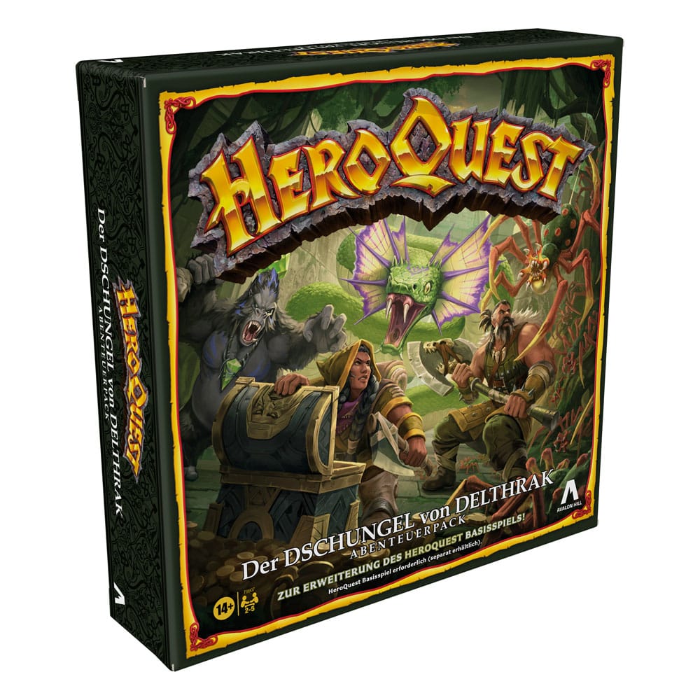 HeroQuest Der Dschungel von Delthrak Board Game Expansion German Version