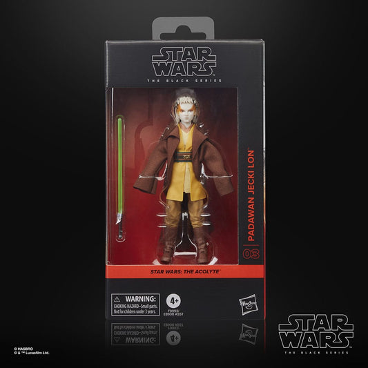 Star Wars The Acolyte The Black Series Padawan Jecki Lon 6" Action Figure