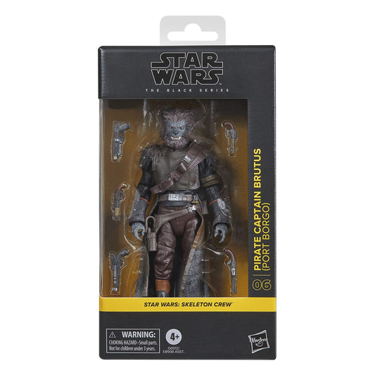 Star Wars The Black Series Skeleton Crew Pirate Captain Brutus (Port Borgo) 6" Action Figure