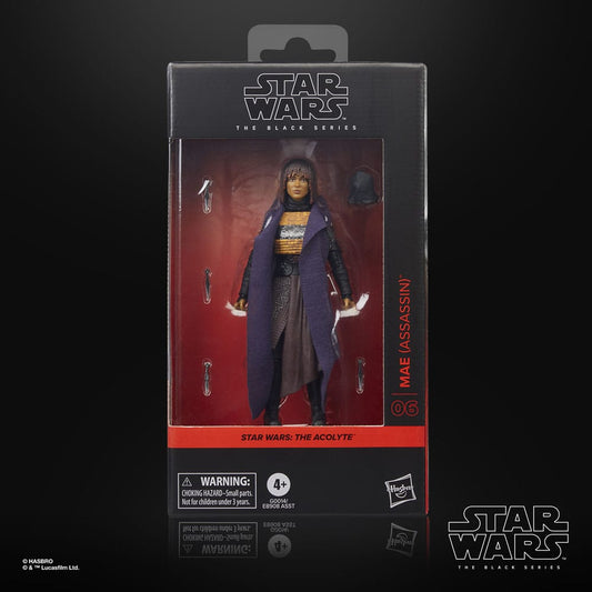 Star Wars The Acolyte The Black Series Mae (Assassin) 6" Action Figure