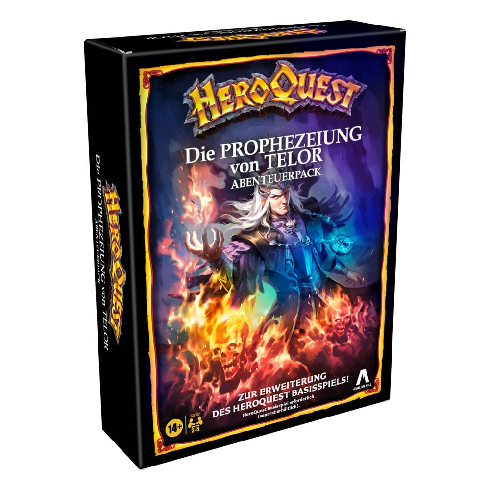 HeroQuest Die Prophezeiung von Telor Board Game Expansion Quest Pack German Version
