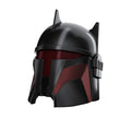 Star Wars The Black Series Moff Gideon Electronic Helmet, close-up detail