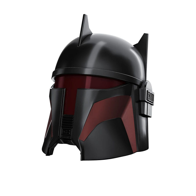 Star Wars The Black Series Moff Gideon Electronic Helmet, close-up detail