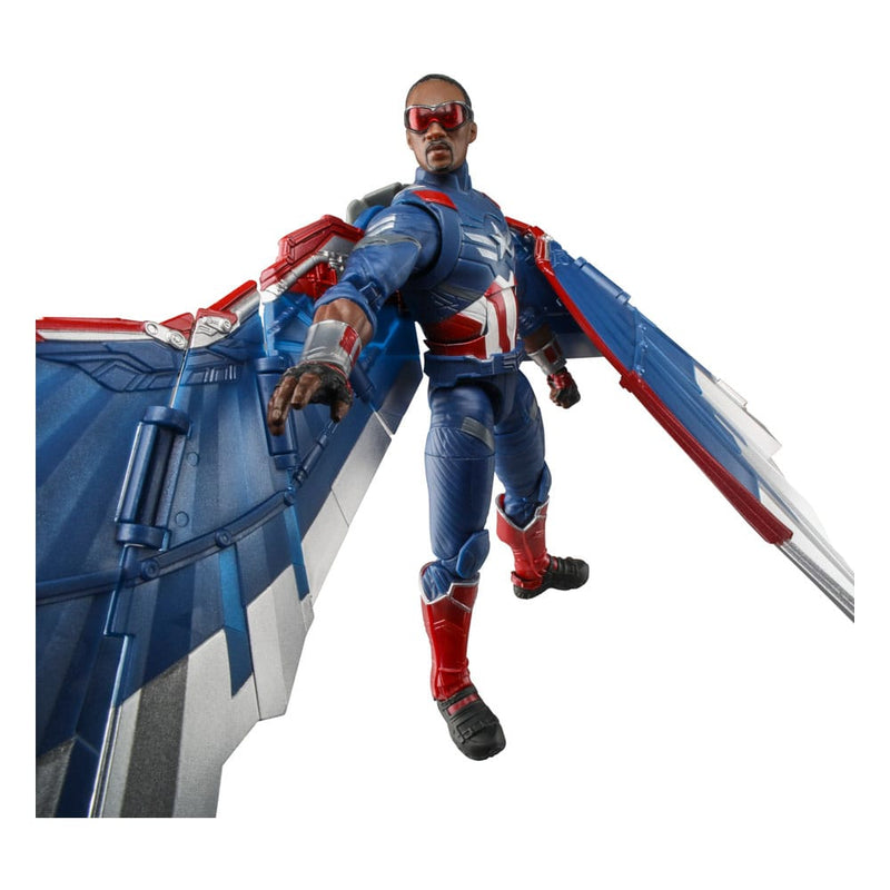 Captain America Brave New World Captain America Marvel Legends Action Figure 15 cm, rear view