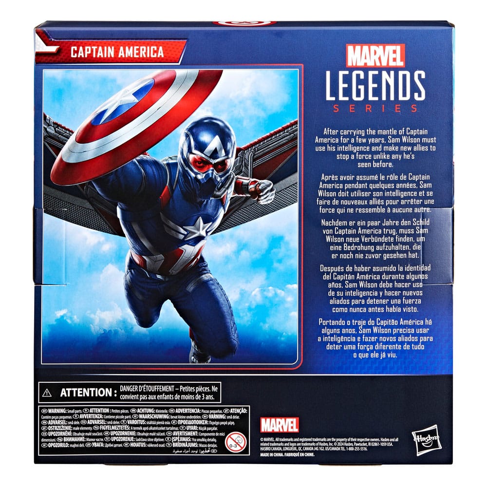 Captain America Brave New World Captain America Marvel Legends Action Figure 15 cm