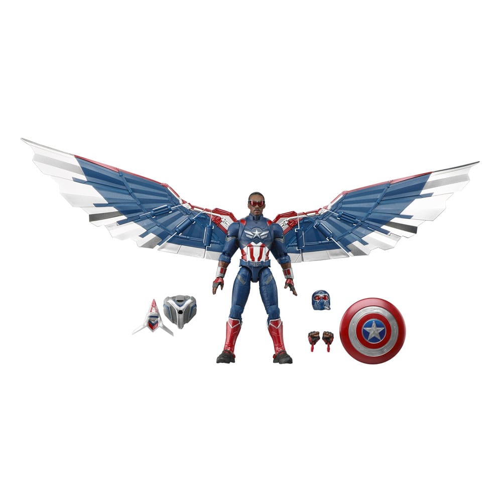 Captain America Brave New World Captain America Marvel Legends Action Figure 15 cm
