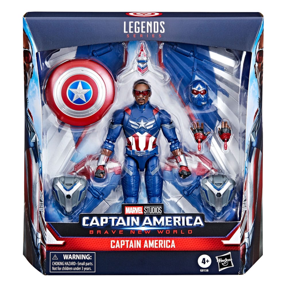 Captain America Brave New World Captain America Marvel Legends Action Figure 15 cm