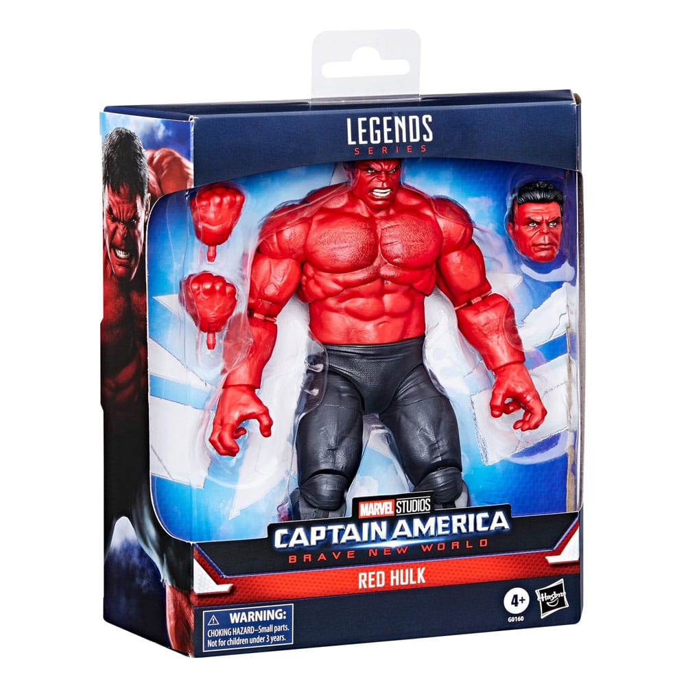 Captain America Brave New World Red Hulk Marvel Legends Action Figure 22 cm