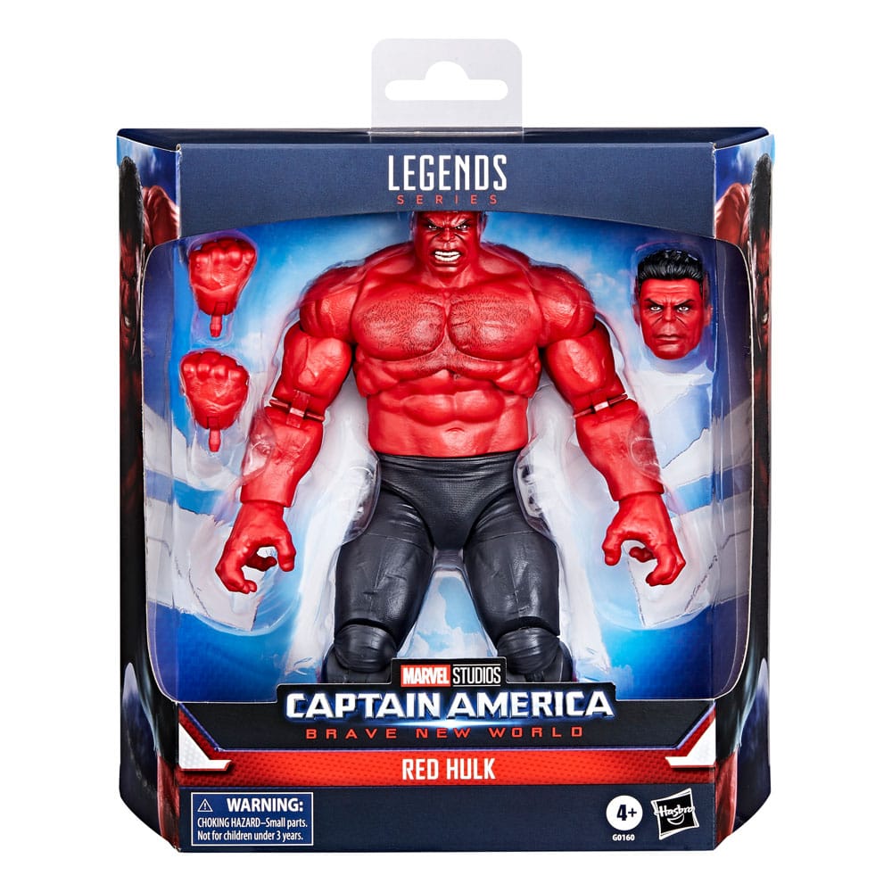 Captain America Brave New World Red Hulk Marvel Legends Action Figure 22 cm