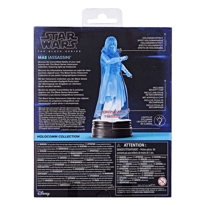 Star Wars The Black Series Holocomm Collection Mae (Assassin) Action Figure