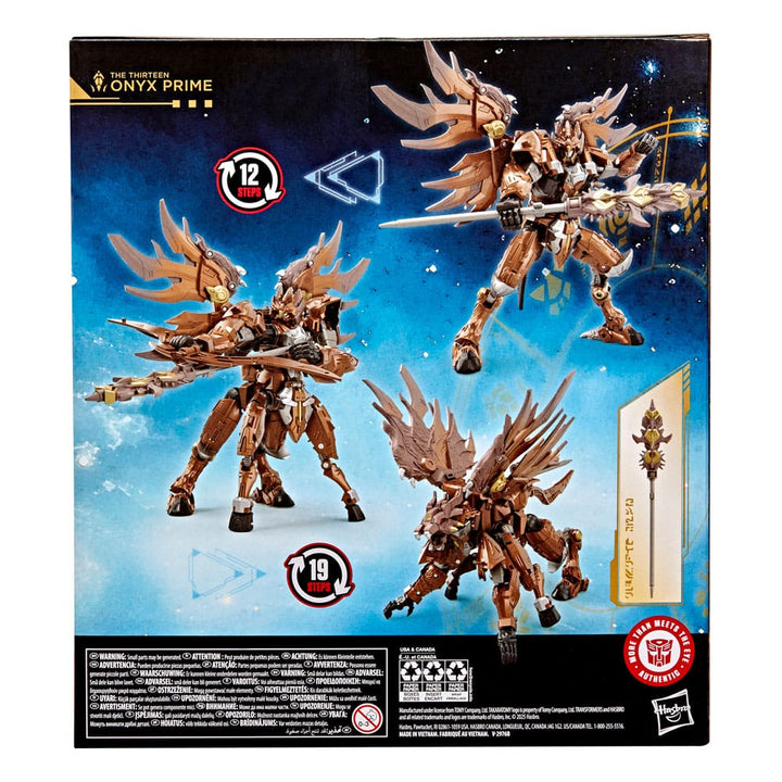 Transformers Age of the Primes The Thirteen Onyx Prime 7.5" Scale Leader Class Action Figure