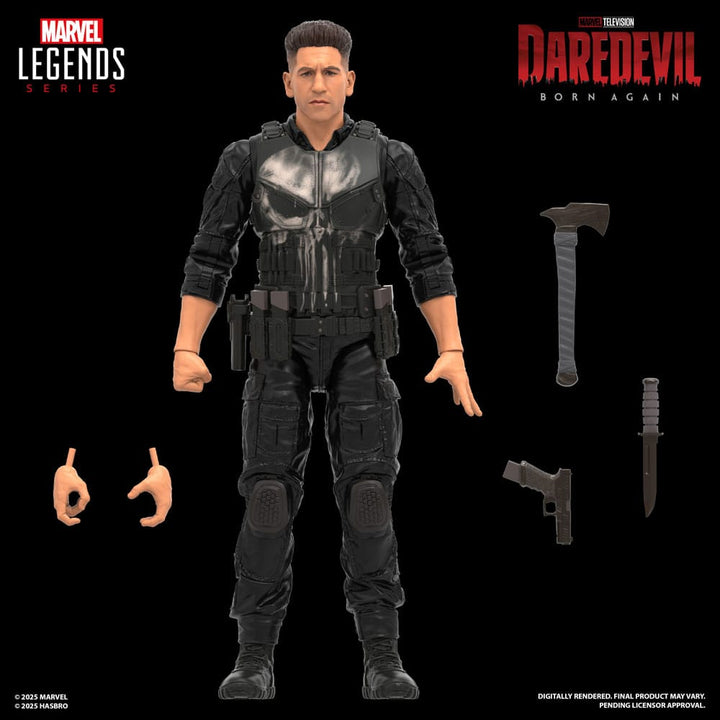 Marvel Legends Punisher Daredevil Born Again Action Figure 15 cm