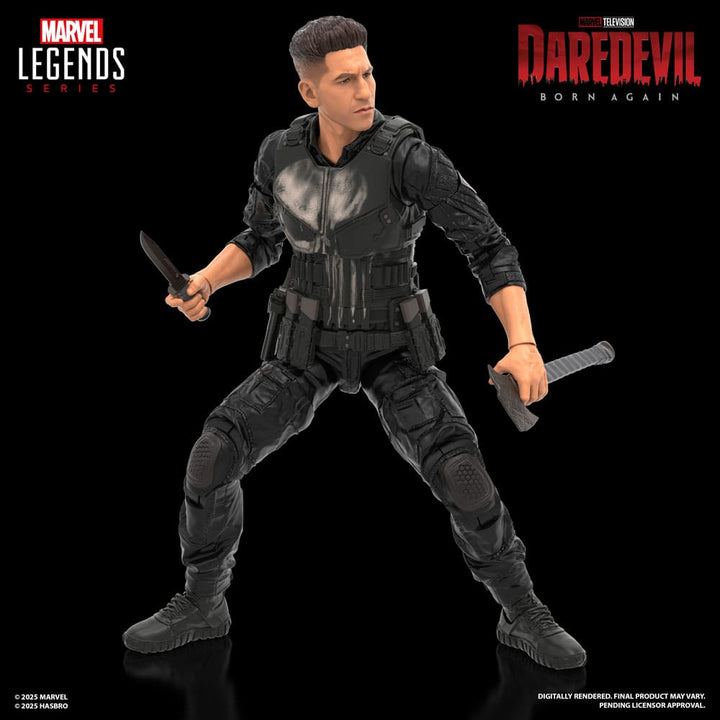 Marvel Legends Punisher Daredevil Born Again Action Figure 15 cm