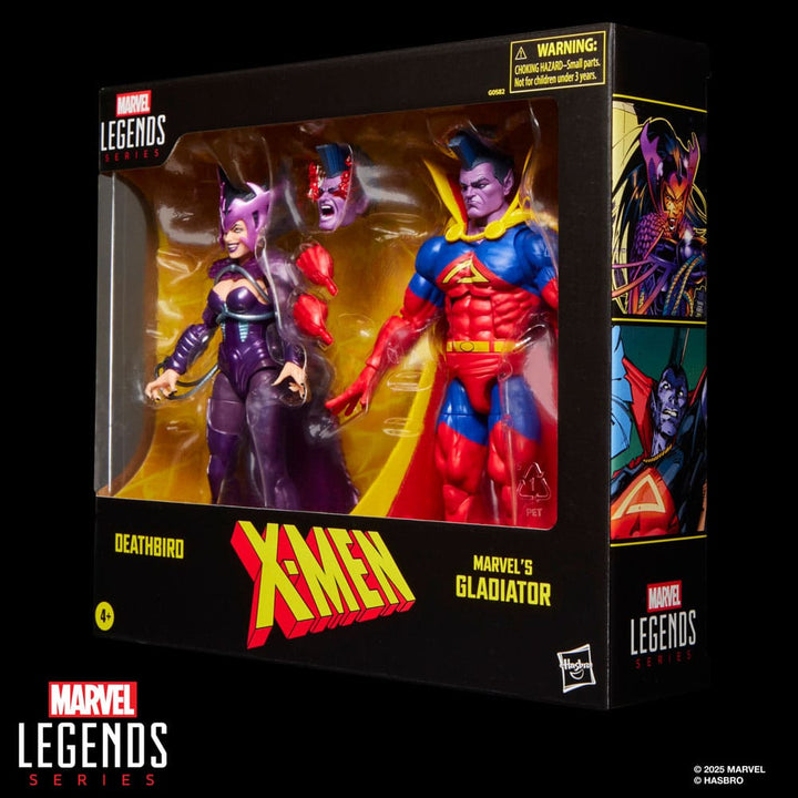 Marvel Legends Series X-Men Deathbird & Marvel’s Gladiator 2-Pack Action Figures