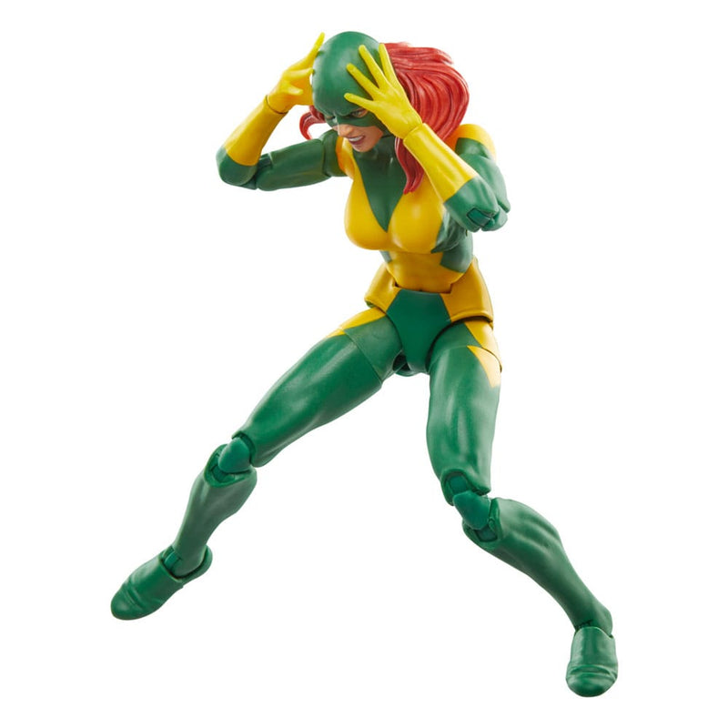 Marvel Legends Marvel Jean Grey The Uncanny X Men Action Figure, close-up detail