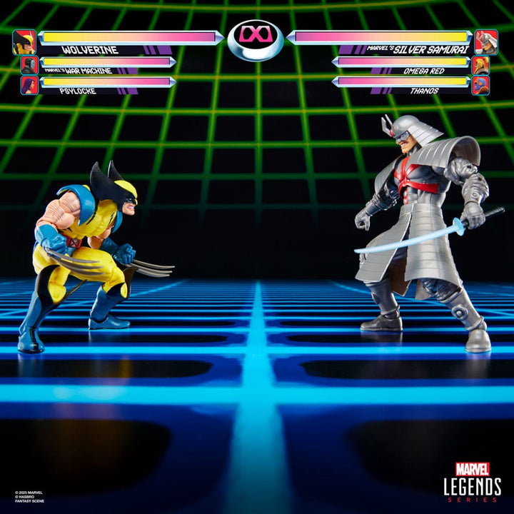Marvel Legends Series Gamerverse Wolverine vs Marvel's Silver Samurai 6" Action Figures