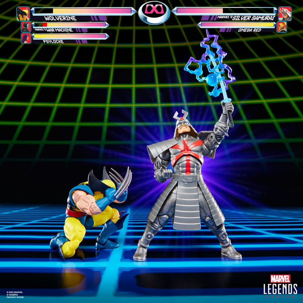 Marvel Legends Series Gamerverse Wolverine vs Marvel's Silver Samurai 6" Action Figures