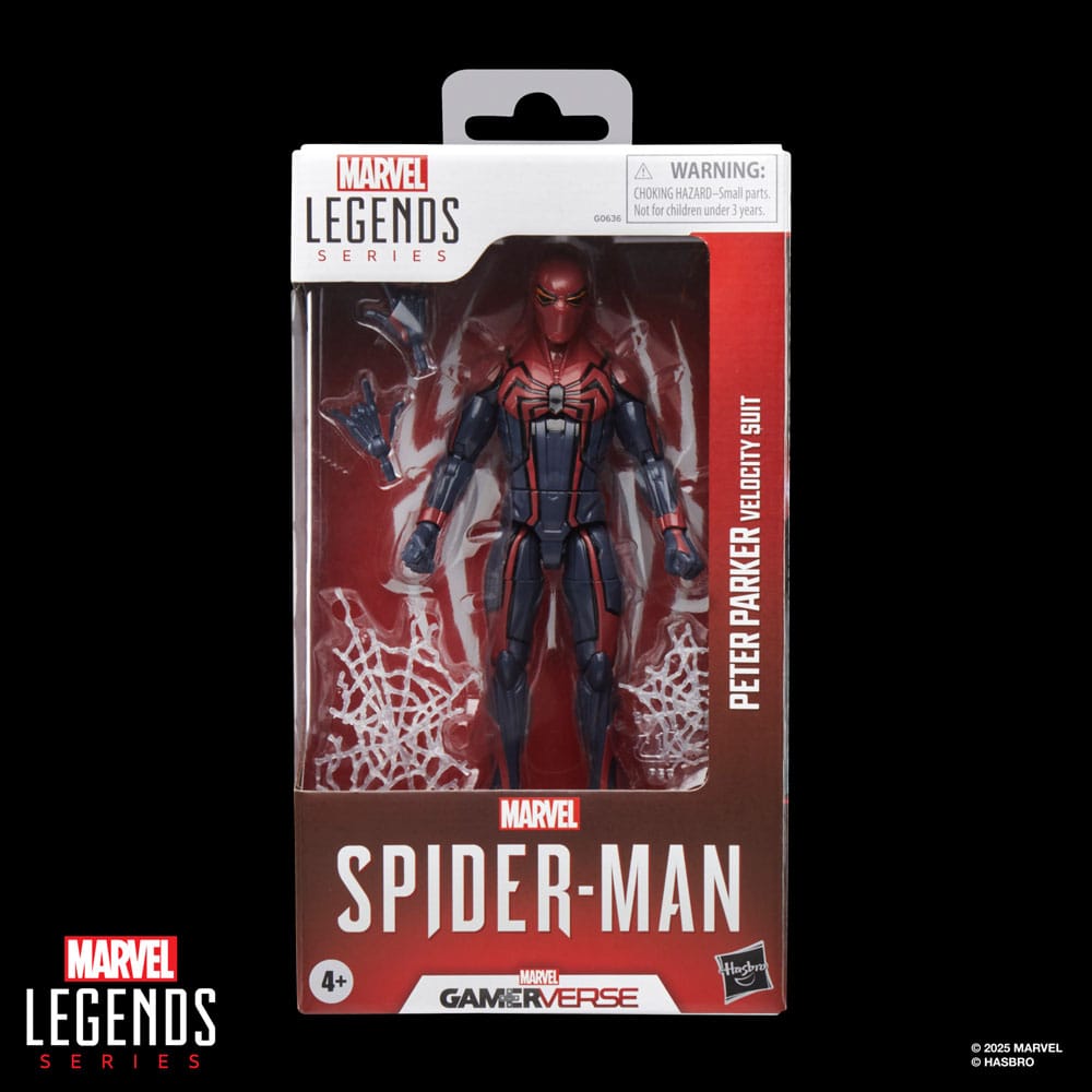 Marvel Legends Series Gamerverse Velocity Suit Peter Parker 6" Action Figure
