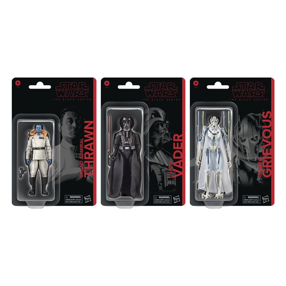 Star Wars Black Series Masters of Evil 3-Pack Action Figures