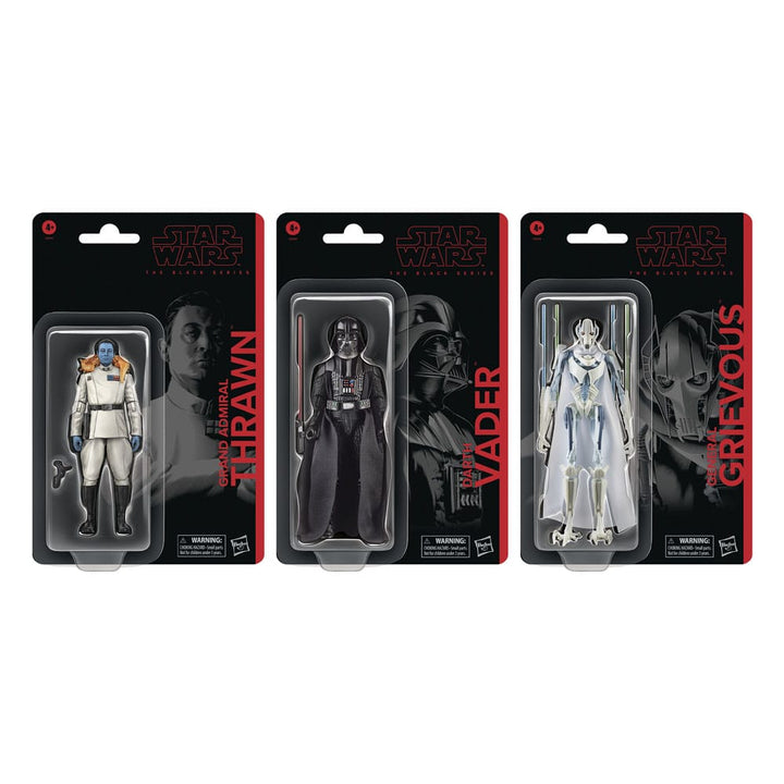 Star Wars Black Series Masters of Evil 3-Pack Action Figures
