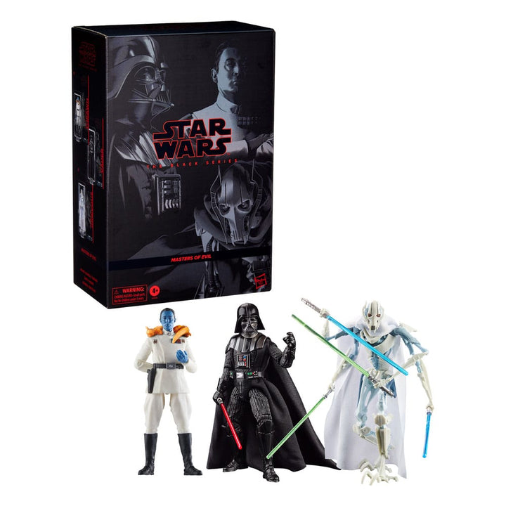 Star Wars Black Series Masters of Evil 3-Pack Action Figures