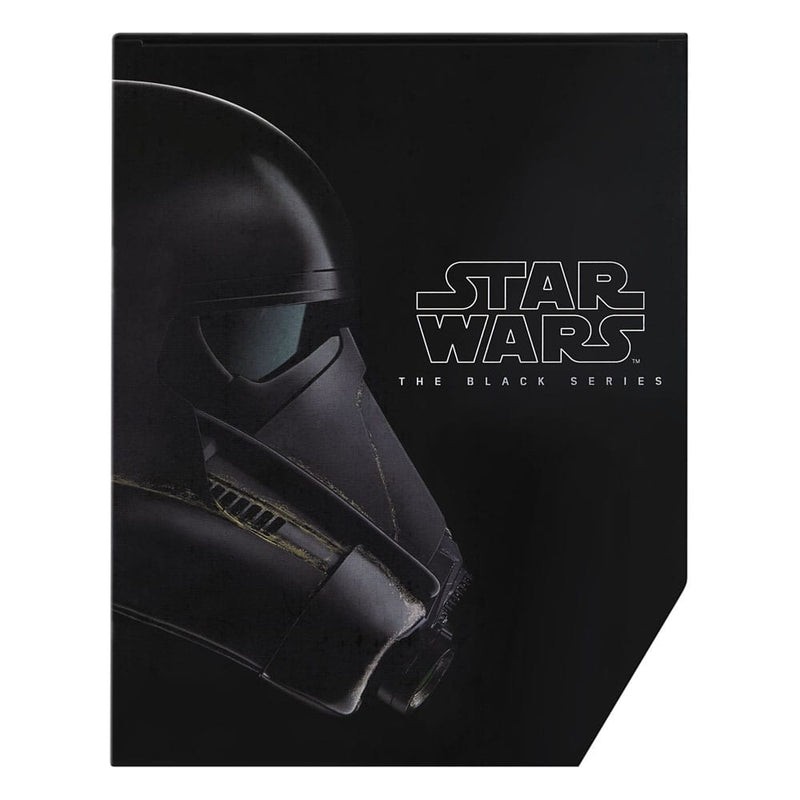 Star Wars Rogue One Imperial Death Trooper Black Series Electronic Helmet, additional view