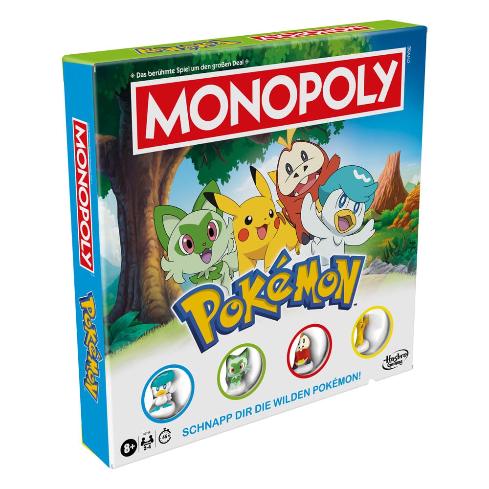Pokemon Monopoly Board Game German Version