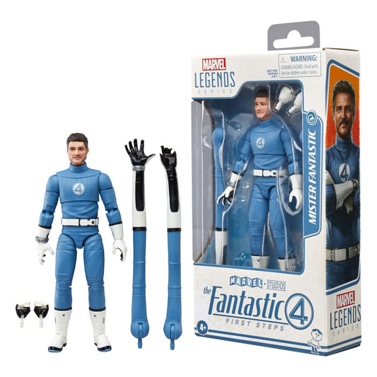 Marvel Legends The Fantastic Four First Steps Mister Fantastic 6" Action Figure, alternate view