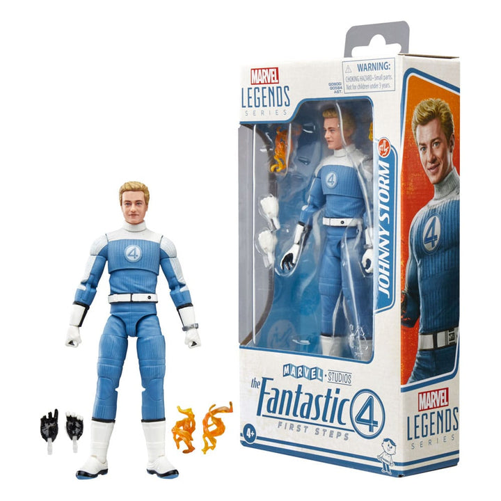 Marvel Legends The Fantastic Four First Steps Johnny Storm 6" Action Figure