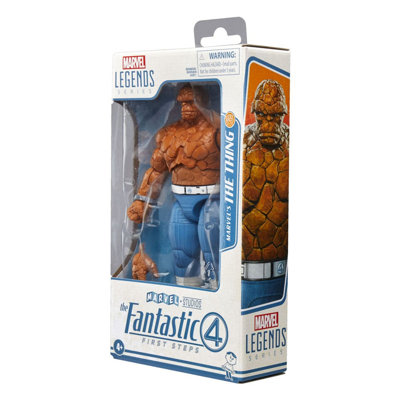 Marvel Legends The Fantastic Four First Steps Marvel's The Thing 6" Action Figure, close-up detail