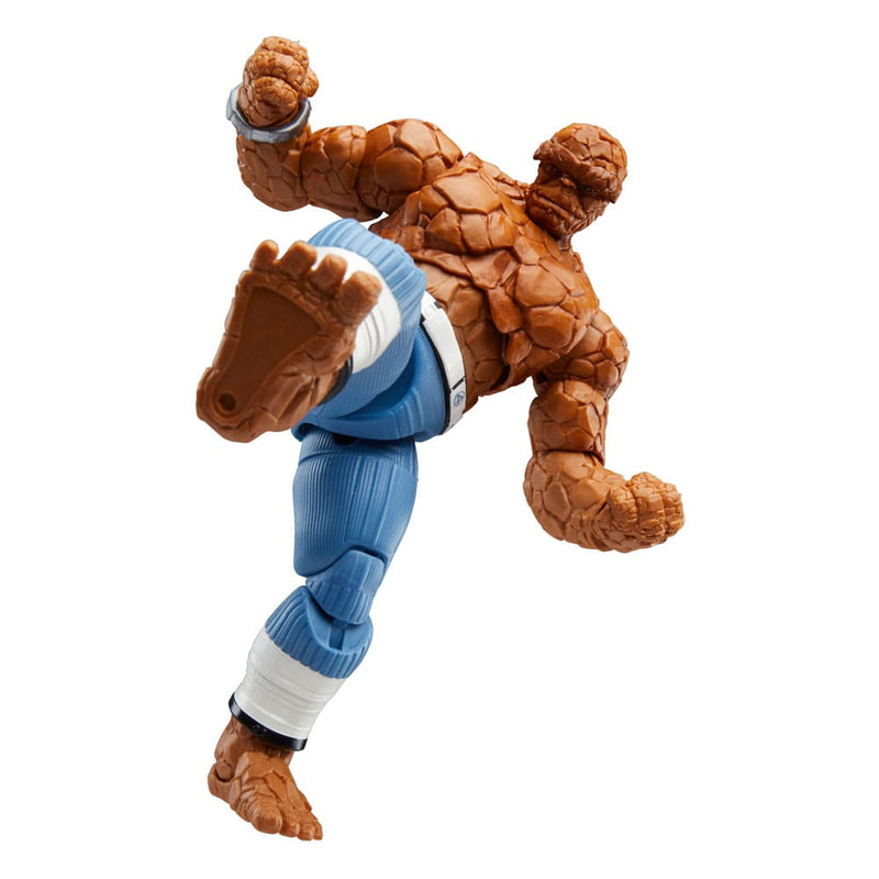 Marvel Legends The Fantastic Four First Steps Marvel's The Thing 6" Action Figure, showing reverse