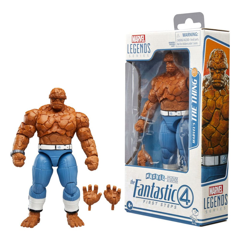 Marvel Legends The Fantastic Four First Steps Marvel's The Thing 6" Action Figure, alternate view