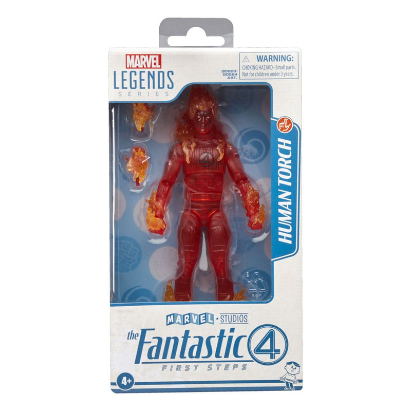 Marvel Legends The Fantastic Four First Steps Human Torch 6" Action Figure