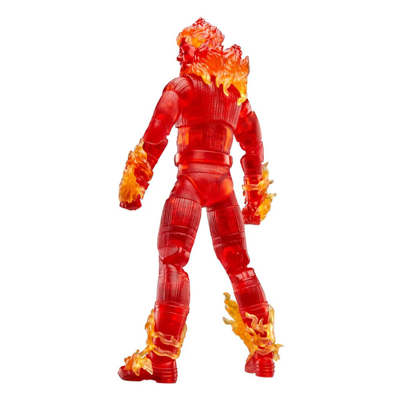 Marvel Legends The Fantastic Four First Steps Human Torch 6" Action Figure, product detail